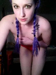 Blue_hair_Alina 22 Jahre, aus Bergisch Gladbach